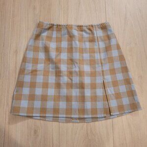 SUNDAY BEST | Aritzia Plaid Skirt | Sz. 00